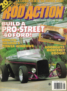 STREET ROD ACTION 1992 AUG - POWER WINDOWS, '40 FORD PRO-STREET, '33 REPRO ROD